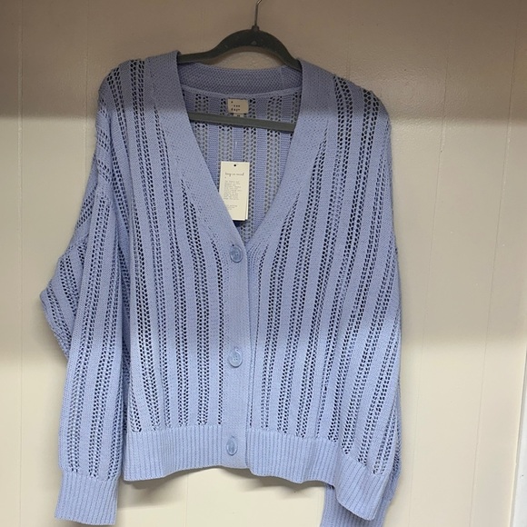 a new day Light Blue Knit Cardigan - Picture 9 of 9